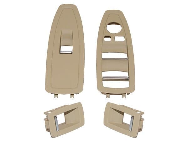 BMW 3 Serisi F30 Cam Açma Düğmesi Çerçevesi Set Bej | ITHAL 51417289347