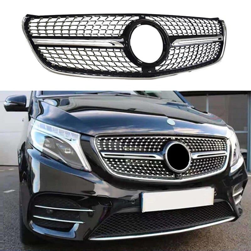 Mercedes Vito W447 2016-2019 Diamond Krom Pannjur
