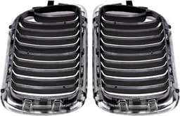 Bmw E36 1996-1999 Krom-Siyah Panjur Takımı