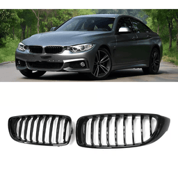 BMW 4 Serisi F32 Ön Panjur Takımı Piano Black