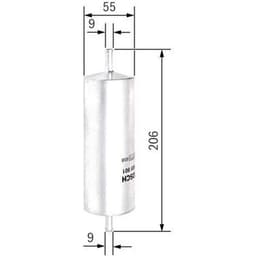 BMW 3 Serisi E36 M3 3.0 Coupé S50 Yakıt Filtresi | BOSCH 0450905901