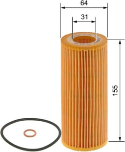 BMW 116d 118d 120d E81/E87 M47 Yağ Filtresi | BOSCH 1457429185