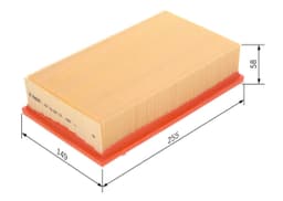 BMW 3 Serisi E36 316i M40 Hava Filtresi | BOSCH 1457429964