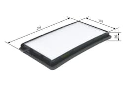 BMW 3 Serisi E36 M3 3.0 Cabrio S50 Polen Filtresi | BOSCH 1987432002