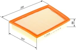 BMW 1 Serisi F40 116d 118i B38 B37 Hava Filtresi | BOSCH F026400360