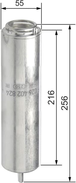 Bmw 1 Serisi 116d F20 B37 N47N Yakıt Filtresi | BOSCH F026402824