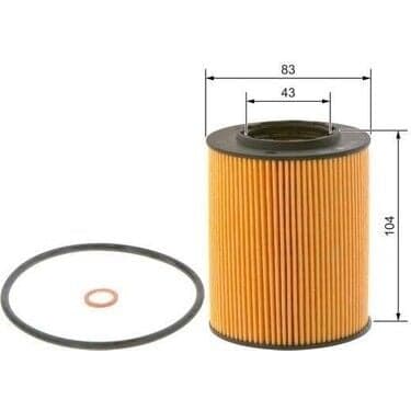 BMW 3 Serisi E36 320i M50 Yağ Filtresi | BSG 15-140-002