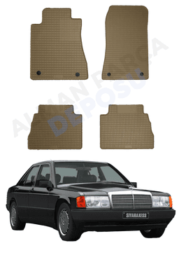 Mercedes W201 Lastik Paspas Bej Koku Yapmaz Orijinal Kesim Schönek