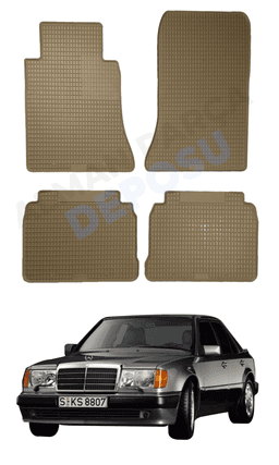 Mercedes E Serisi 1984-1996 W124 Lastik Paspas Bej Koku Yapmaz Orijinal Kesim Schönek