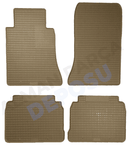 Mercedes E Serisi 1984-1996 W124 Lastik Paspas Bej Koku Yapmaz Orijinal Kesim Schönek