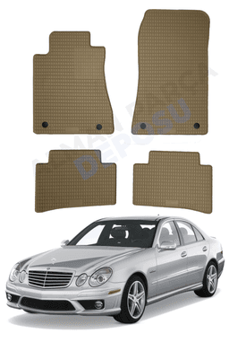 Mercedes E Serisi 2002-2009 W211 Lastik Paspas Bej Koku Yapmaz Orijinal Kesim Schönek