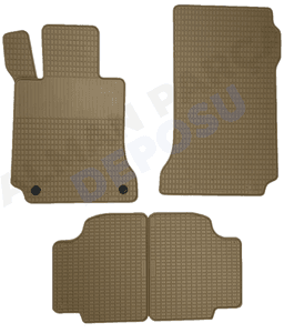 Mercedes E Coupe 2007-2014 W207 Lastik Paspas Bej Koku Yapmaz Orijinal Kesim Schönek