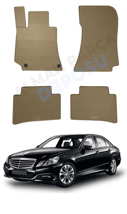 Mercedes E Serisi 2009-2016 W212 Lastik Paspas Bej Koku Yapmaz Orijinal Kesim Schönek