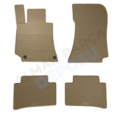 Mercedes E Serisi 2009-2016 W212 Lastik Paspas Bej Koku Yapmaz Orijinal Kesim Schönek