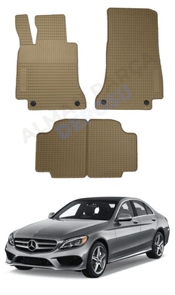 Mercedes C Serisi 2015-2020 W205 Lastik Paspas Bej Koku Yapmaz Orijinal Kesim Schönek