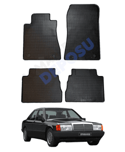 Mercedes W201 Lastik Paspas Siyah Koku Yapmaz Orijinal Kesim Schönek