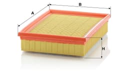 BMW 3 Serisi E36 M3 3.0 Coupé S50 Hava Filtresi | MANN C 25114/1