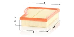 Mercedes GLA H247 200 Mild-Hybrid M282 Hava Filtresi | MANN C26017