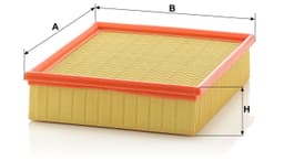 BMW 7 Serisi E38 730i M60 Hava Filtresi | MANN C 26151