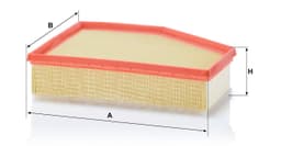 BMW X5 G05 F95 Serisi 40d xDrive Mild-Hybrid B,JA1 B57 Hava Filtresi | MANN C 28037