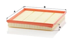 BMW 5 Serisi F10-F11 535i N55 Hava Filtresi | MANN C 28125