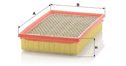 BMW 7 Serisi E65 740d M67 Hava Filtresi | MANN C 30153/1