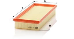 Mercedes E Serisi W212 E 63 AMG M157 Hava Filtresi | MANN C3397