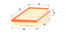 Mercedes E Serisi W213 E 300 EQ Boost M264 Hava Filtresi | MANN C36016