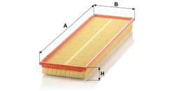 BMW 5 Serisi E39 525 tds M51 Hava Filtresi | MANN C 58185/1