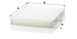 BMW 5 Serisi F10 535i N55 Polen Filtresi | MANN CU 2533-2