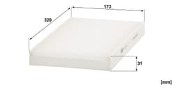 BMW 5 Serisi E60 520d, 520d Edition Fleet M47 Polen Filtresi | MANN CU 3139