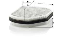 Mercedes E Serisi W210 1995-2003 E 320 M104 Polen Filtresi | MANN CUK2897