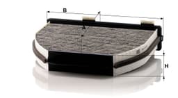 Mercedes E Serisi W212 E 250 M272 Polen Filtresi | MANN CUK29005