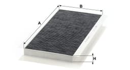 BMW X5 E53 3.0 d M57 Polen Filtresi | MANN CUK 5366