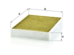 BMW 3 Serisi F30, F31 335 dX N57 Polen Filtresi | MANN FP 25001