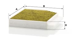 Mercedes E Serisi W213 E 300 M274 Polen Filtresi | MANN FP26023