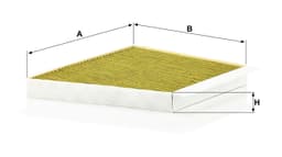 Mercedes E Serisi W211 E 320 M112 Polen Filtresi | MANN FP3172