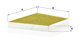 Mercedes E Serisi W211 E 280 CDI OM648 Polen Filtresi | MANN FP3172