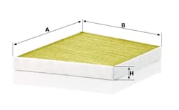 Mercedes E Serisi W211 E 200 CGI M271 Polen Filtresi | MANN FP3172/1