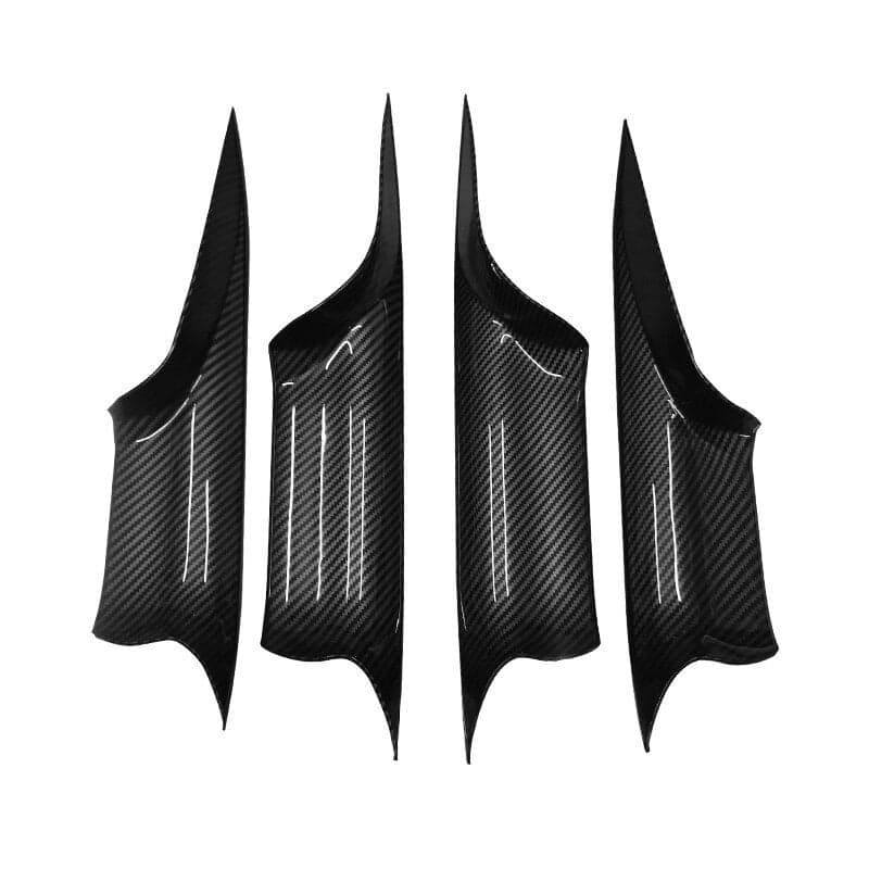 Bmw F01 Kapı Kol Tutamağı İç Kaplama 4 Parça Set (Karbon Fiber Siyah) | GKL 340133