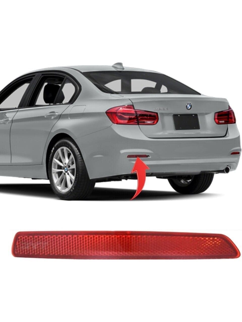 Bmw F30 Reflektör Arka Tampon Sol | GKL 340372