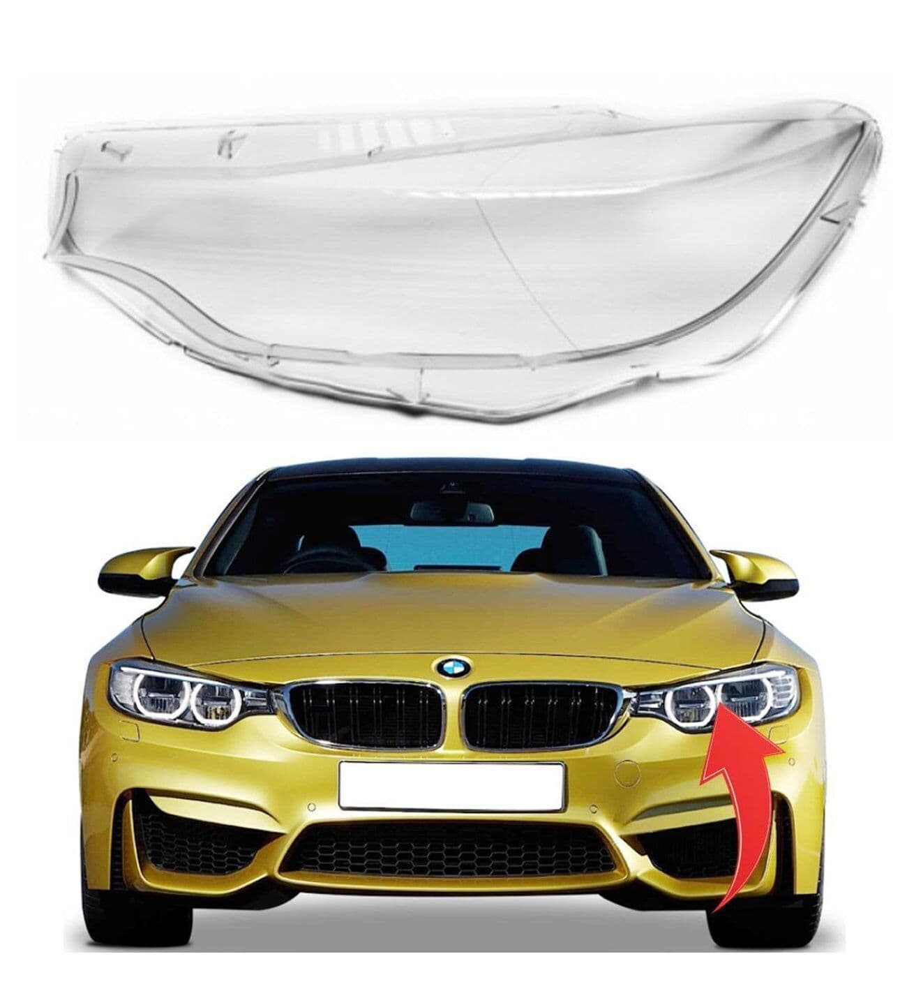 Bmw 4 Serisi F32 2013-2018 Far Camı Sol | GKL 340830