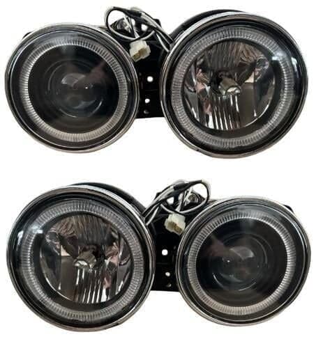 Bmw 3 E30 Komple Far Set Kristal Siyah | GKL 343607