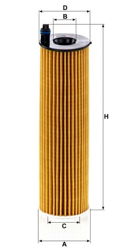 Mercedes CLS C257 400 d OM656 Yağ Filtresi | MANN HU6020Z