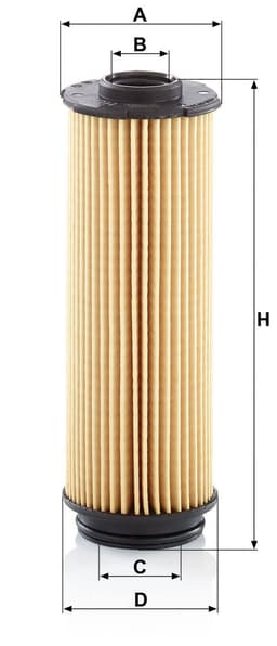 BMW 4 Serisi G22, G23, G26, G82, G83 M 440 i Mild-Hybrid B58 JA1 Yağ Filtresi | MANN HU 6022Z