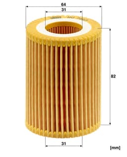 BMW 3 Serisi F30, F31 320i ED N13 Yağ Filtresi | MANN HU 7003X