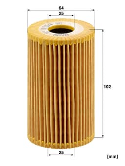 BMW Z3 E36 1.8 M43 Yağ Filtresi | MANN HU 715/4X