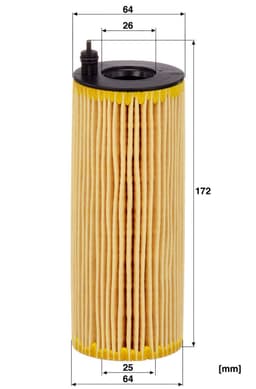 BMW 5 Serisi E60/61 520 d N47 Yağ Filtresi | MANN HU 721/5X