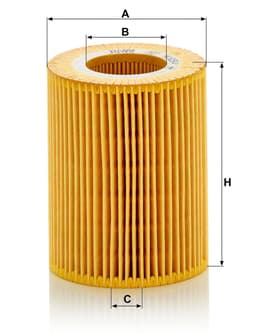 BMW 5 Serisi E60-61 530i M54 Yağ Filtresi | MANN HU 925/4X