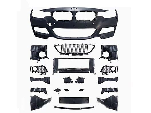 BMW 3 Serisi F30 Tampon Ön Komple M Tech 2012-18 Kürek Bakalitli | LEMAR 51118055823